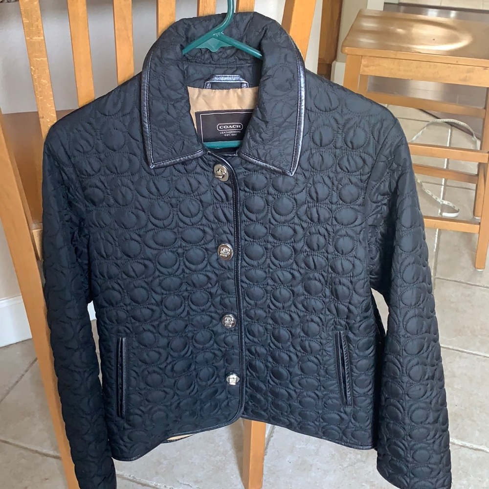 Authentic coach jacket and hat